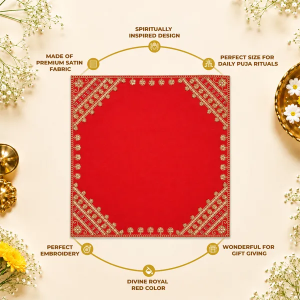 Puja_Aasan_16_x_16_Inch_for_God_Idol_&_Pooja_Chowki_|_Royal_Red_Premium_Satin_Fabric_with_Moti_Sequin_Embroidery_|_Decorative_Pooja_Asan_for_Ganesh,_Lakshmi_&_Daily_Puja