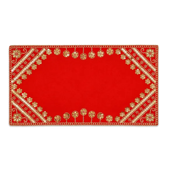 Puja_Aasan_14_x_8_Inch_for_God_Idol_&_Pooja_Chowki_|_Royal_Red_Premium_Satin_Fabric_with_Moti_Sequin_Embroidery_|_Decorative_Pooja_Asan_for_Ganesh,_Lakshmi_&_Daily_Puja