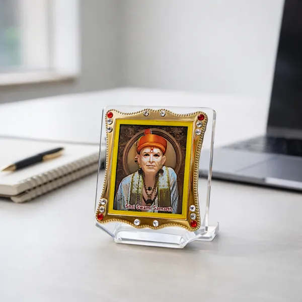 Swami_Samartha_Gold_Plated_Frame_Idol_For_Car_Dashboard,_Home_Temple,_Office_Desk_&_Pooja