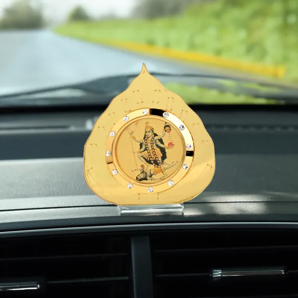 Gold_Goddess_Maha_Kali_Maa_Kali_Idol_In_Golden_Leaf_For_Car_Dashboard_|_Showpiece_Decor