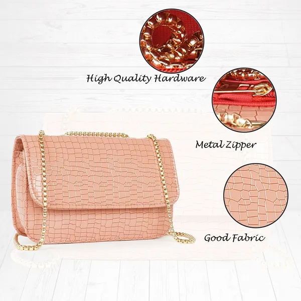 Beige_Fabric_Solid_Sling_Bag_For_Women