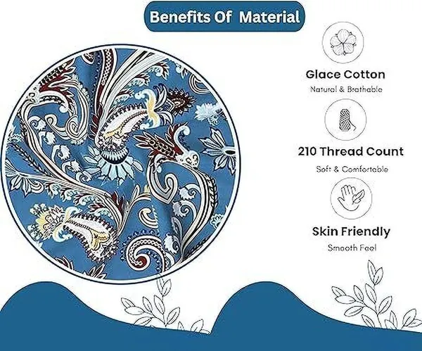 Multicolor_Cotton_Blend_Printed_Elastic_Fitted_Bed_Sheet_(_Thread_Count_210_)