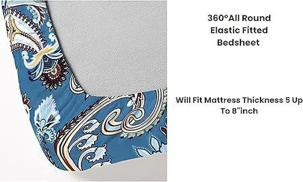 Multicolor_Cotton_Blend_Printed_Elastic_Fitted_Bed_Sheet_(_Thread_Count_210_)