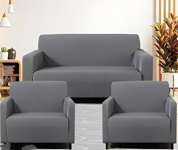 Grey_Polyester_Plain_Slip_Cover