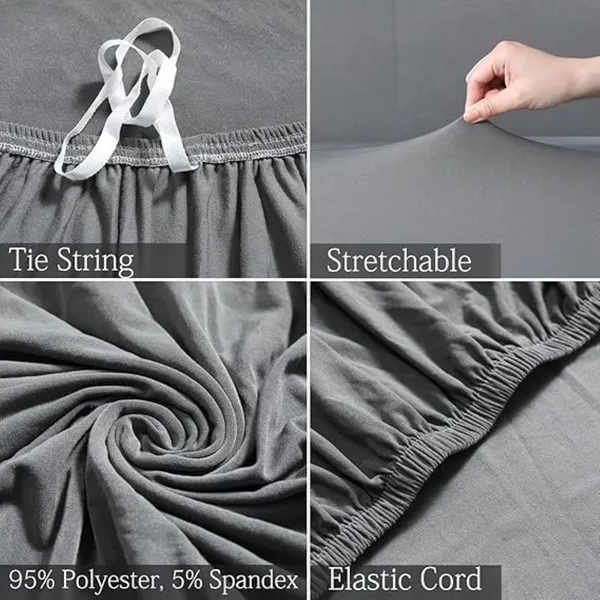 Grey_Polyester_Plain_Slip_Cover