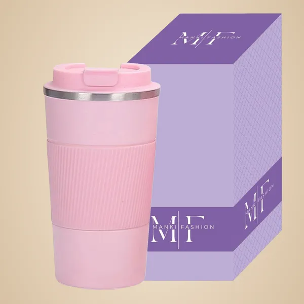 Pink_Stainless_Steel_Reusable_Insulated_Coffee_Cup_With_Leakproof_Lid