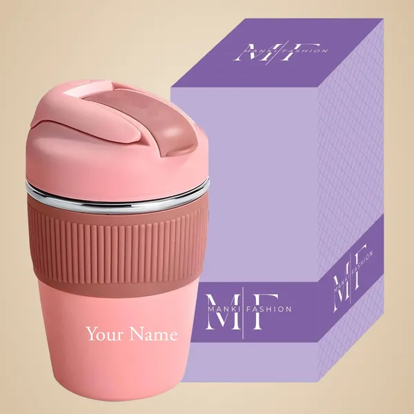 Red_Personalised_Coffee_Mug_With_Inbuilt_Straw_And_Sip_Lid_Leak_Proof_Double_Wall_Stainless_Steel_|_Your_Name_Print_(350_Ml)