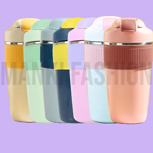 Mauve_Personalised_Coffee_Mug_With_Inbuilt_Straw_And_Sip_Lid_Leak_Proof_Double_Wall_Stainless_Steel_|_Your_Name_Print_(480_Ml)