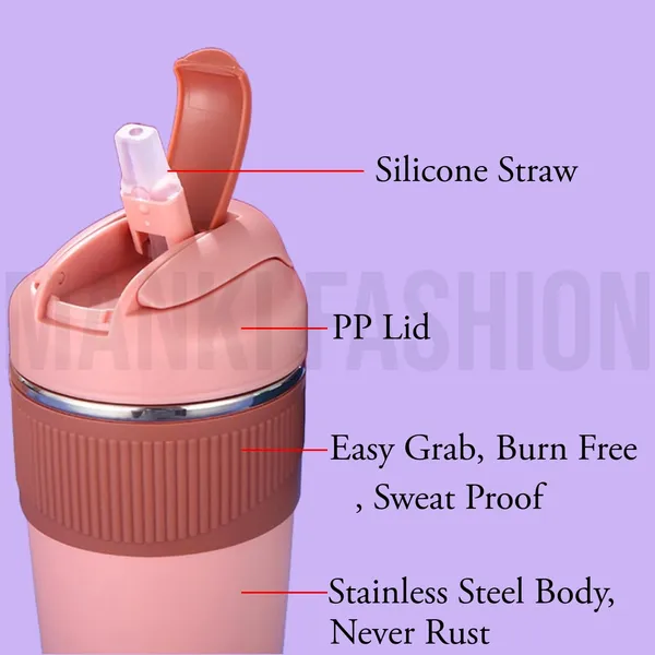 Mauve_Personalised_Coffee_Mug_With_Inbuilt_Straw_And_Sip_Lid_Leak_Proof_Double_Wall_Stainless_Steel_|_Your_Name_Print_(480_Ml)