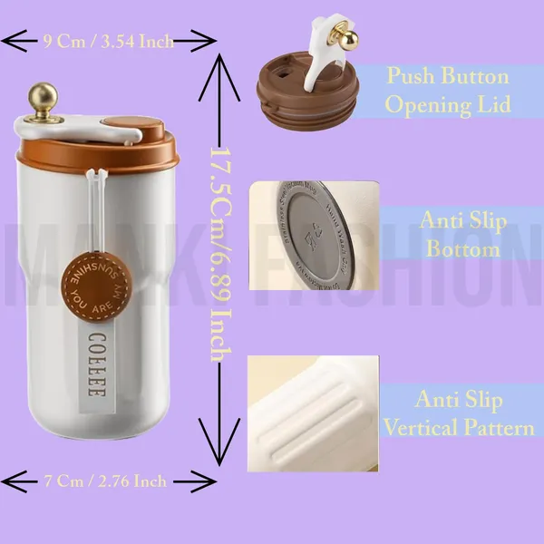 Brown_Personalised_Stainless_Steel_Vacuum-Insulated_Travel_Mug,_Double_Wall_Leak-Proof_|_Without_Smart_Display_(420_Ml)