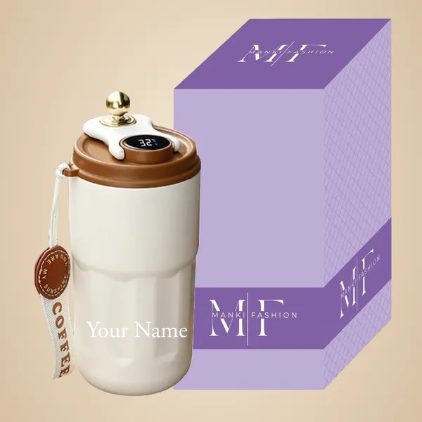 Brown_Personalised_Stainless_Steel_Vacuum-Insulated_Travel_Mug,_Double_Wall_Leak-Proof_|_Without_Smart_Display_(420_Ml)