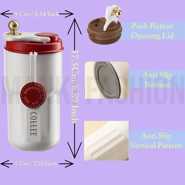 Red_Personalised_Stainless_Steel_Vacuum-Insulated_Travel_Mug,_Double_Wall_Leak-Proof_|_Without_Smart_Display_(420_Ml)
