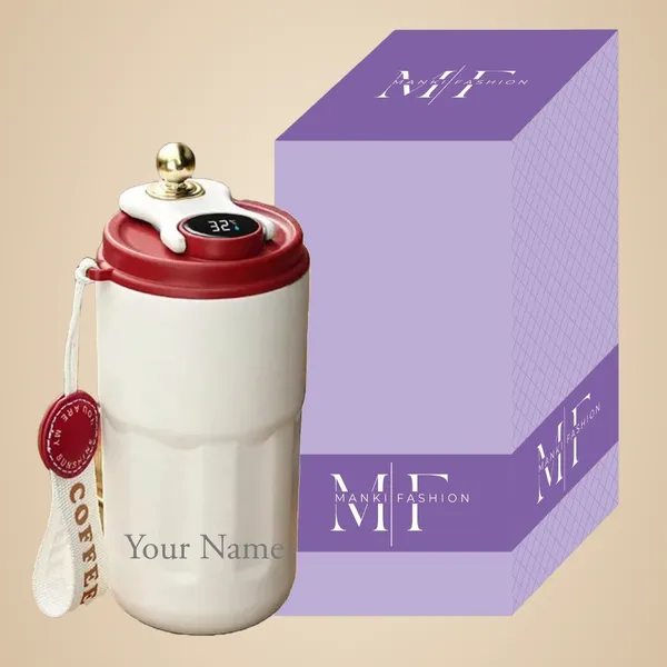 Red_Personalised_Stainless_Steel_Vacuum-Insulated_Travel_Mug,_Double_Wall_Leak-Proof_|_Without_Smart_Display_(420_Ml)