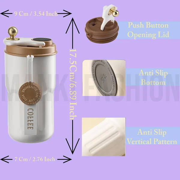 Brown_Personalised_Coffee_Mug_With_Digital_Display_|_316_Stainless_Steel_|_Insulated_|_Leak-Proof_With_Lid_(420_Ml)