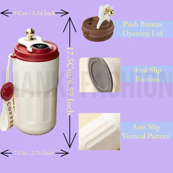 Red_Personalised_Coffee_Mug_With_Digital_Display_|_316_Stainless_Steel_|_Insulated_|_Leak-Proof_With_Lid_(420_Ml)