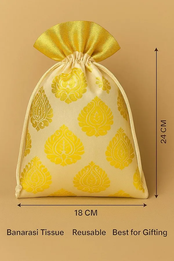 Yellow_Drawstrings_Potli_Bag_For_Gifting__(_23X18CM_)