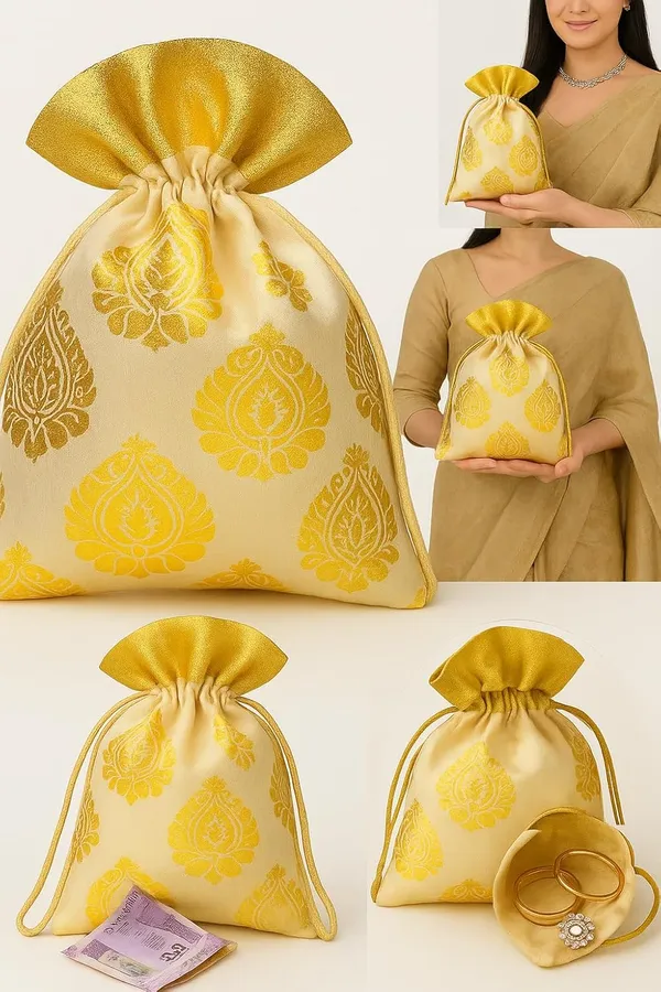 Yellow_Drawstrings_Potli_Bag_For_Gifting__(_23X18CM_)