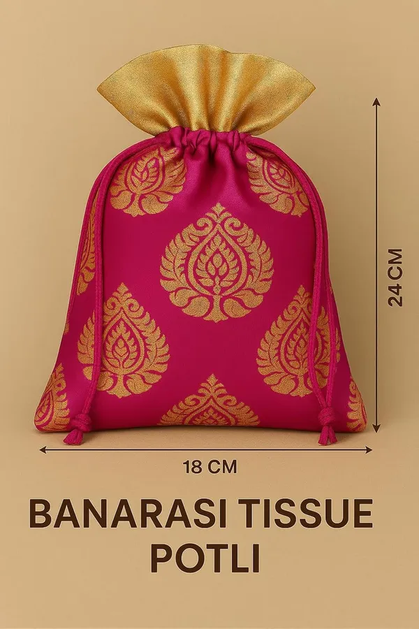 Magenta_Drawstrings_Potli_Bag_For_Gifting__(_23X18CM_)