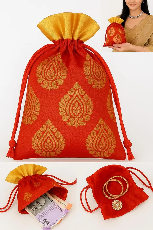 Red_Drawstrings_Potli_Bag_For_Gifting__(_23X18CM_)