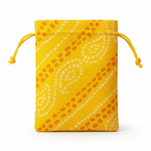Abhaas_Drawstrings_Potli_Bag_for_Gifting_|_5X7In_Bandhej_|_for_Ladies_Wedding,_Party_Bag_Potli_Leaf_Print_for_Women_Kitty_Parties_Reusable_Return_Gift_Purpose,_Shagun_Pouch,_Candy_Bags