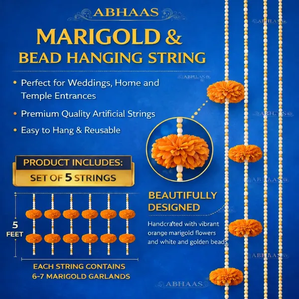 Light_Orange_Artificial_Genda_Phool_Door_Hanging_For_Main_Door___(_5_Ft_)