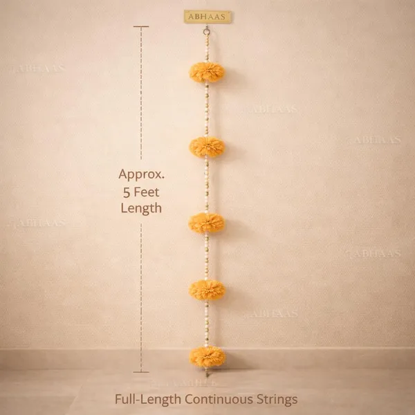 Light_Orange_Artificial_Genda_Phool_Door_Hanging_For_Main_Door___(_5_Ft_)