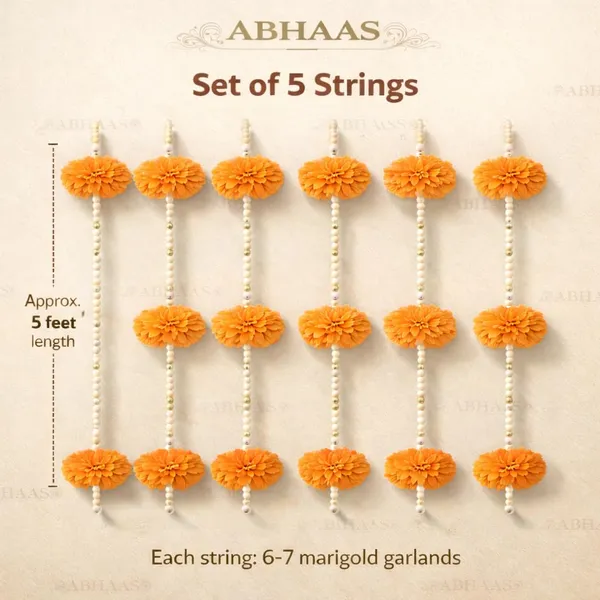 Light_Orange_Artificial_Genda_Phool_Door_Hanging_For_Main_Door___(_5_Ft_)