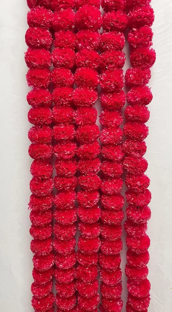 Red_Artificial_Fluffy_Flowers_Garlands_For_Home_Decoration___(_4.5Ft_)
