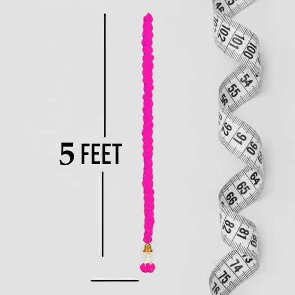 Pink_Handmade_Artificial_Flower_Garland_For_Door_Decoration__(_152_Cm_)