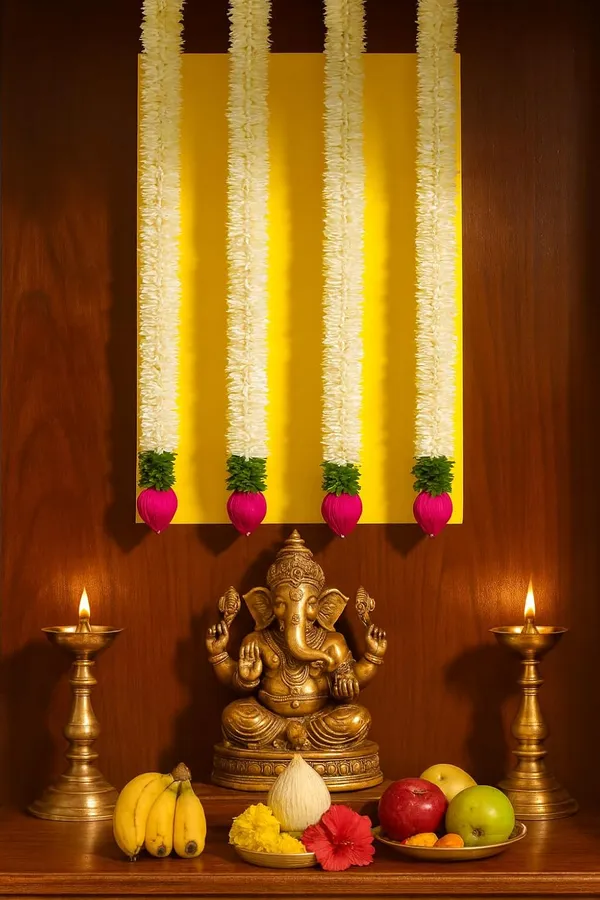 White_Garlands_Decorative_Hanging_For_Main_Door___(_4.2Ft_)