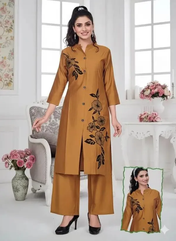 Mustard_Yellow_Cotton_Top_Palazzo_Set_For_Women