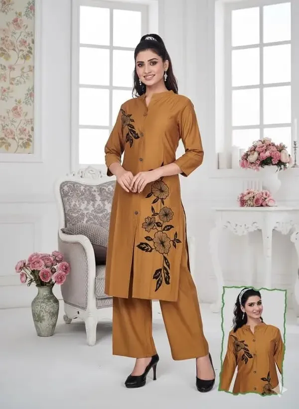 Mustard_Yellow_Cotton_Top_Palazzo_Set_For_Women