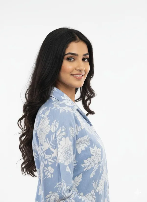 Skyblue_Cotton_Codset_For_Women