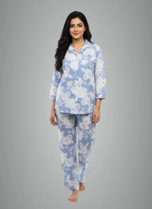 Skyblue_Cotton_Codset_For_Women