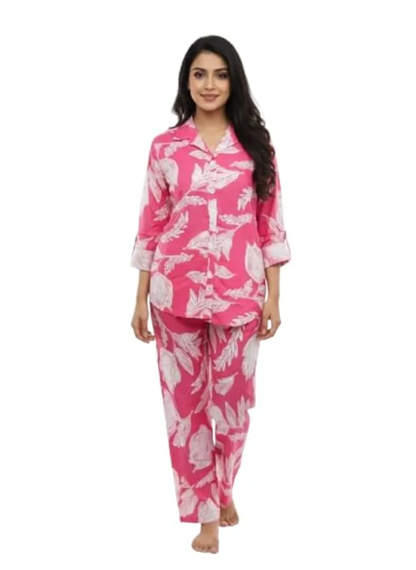 Dark_Pink_Cotton_Codset_For_Women