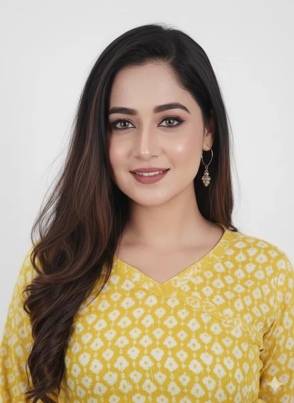 Yellow_Cotton_Short_Kurti_For_Women