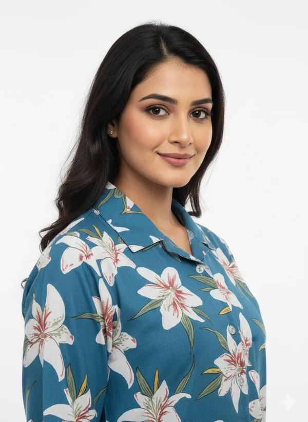 Blue_Cotton_Codset_For_Women