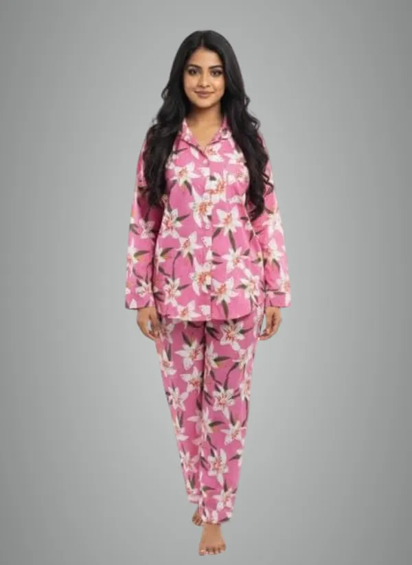 Pink_Cotton_Cordset_For_Women