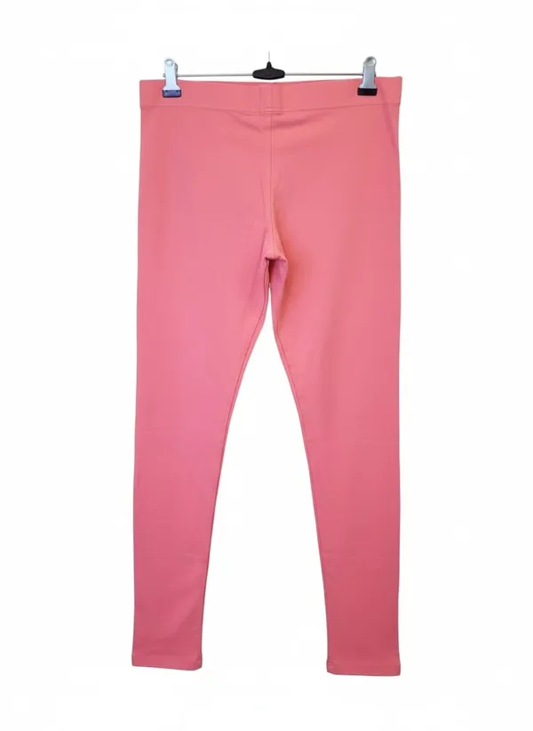 Baby_Pink_Cotton_Stretch_Fabric_Dolphin_Leggings_For_Women