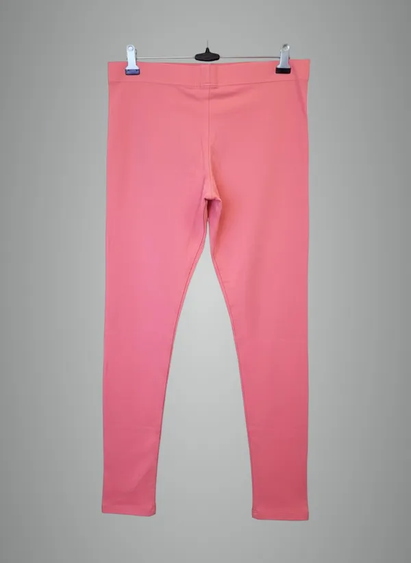 Baby_Pink_Cotton_Stretch_Fabric_Dolphin_Leggings_For_Women