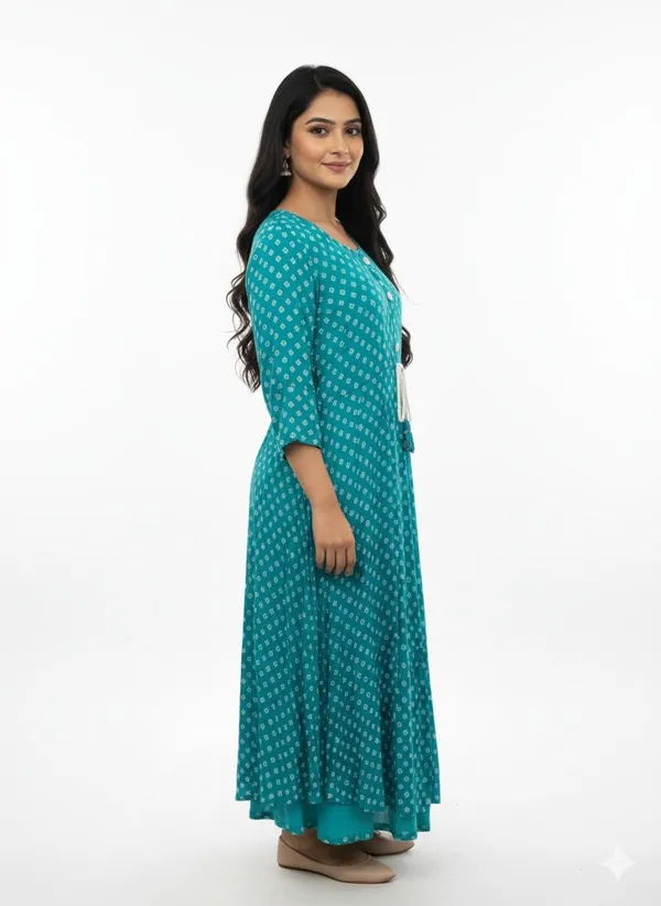 Blue_Cotton_Kurta_And_Pant_For_Women