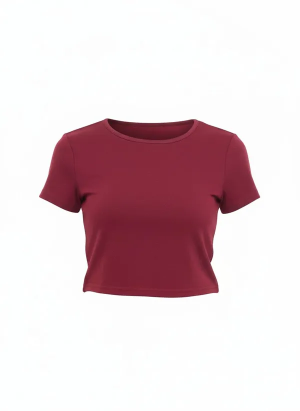 Maroon_Polyester_Crop_Top_For_Women