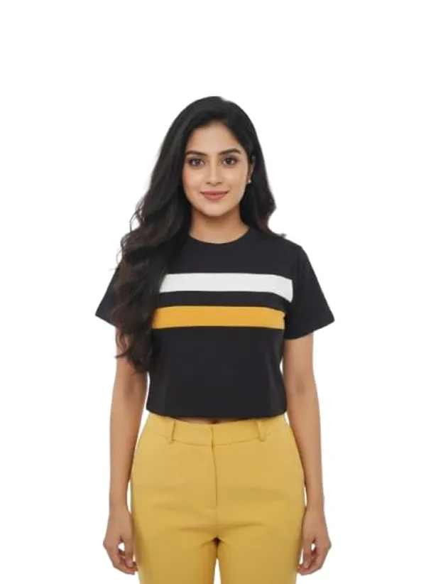 Navy_Blue_Polyester_Crop_Top_For_Women