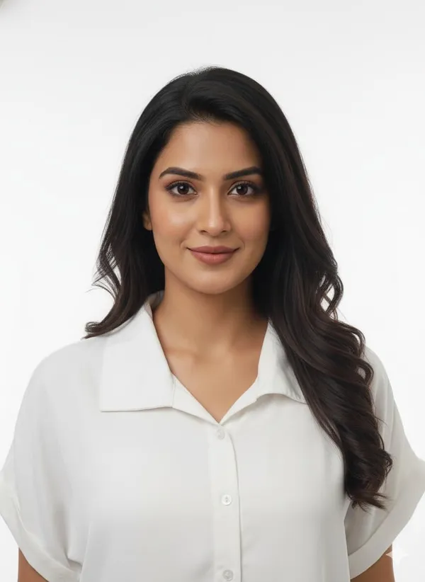 White_Polyester_Off_Shoulder_Shirt_For_Women