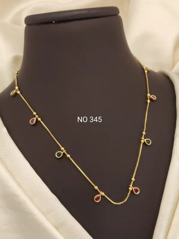 Royal_Gold-Plated_Drop_Necklace