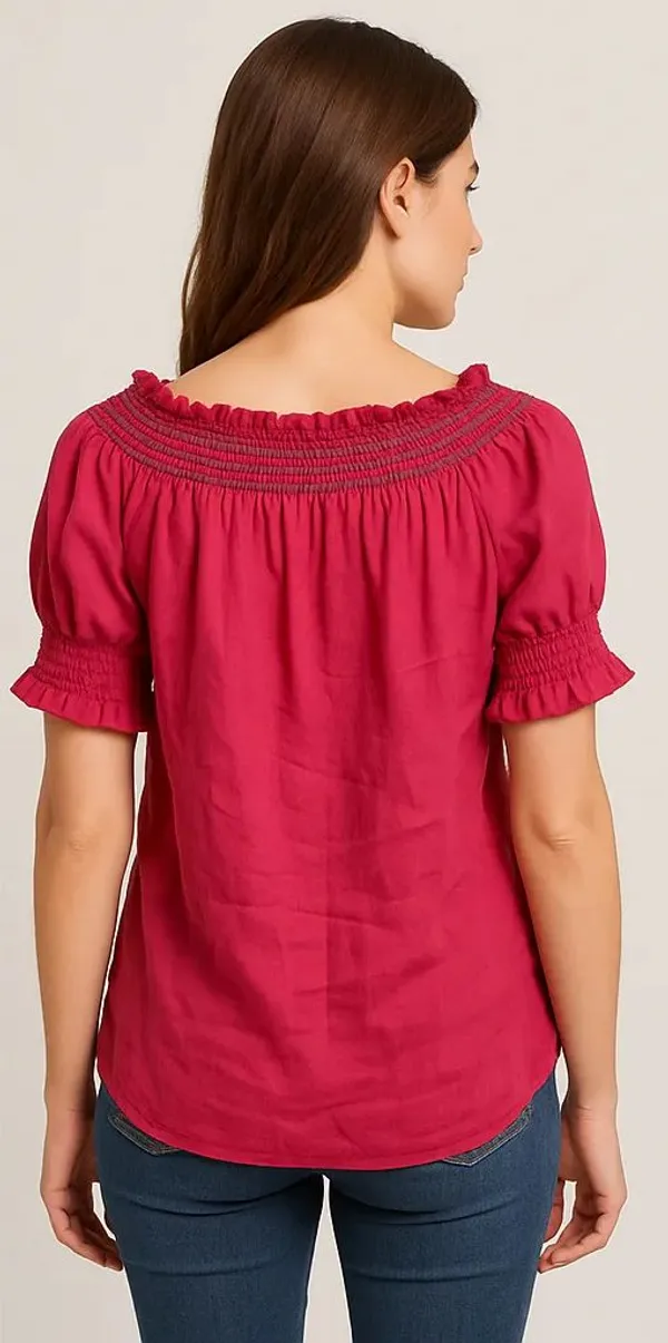 Pink_Cotton_Trendy_Western_Wear_Top_&_Tunic_For_Women