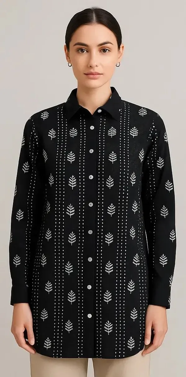 Black_Cotton_Trendy_Western_Wear_Top_&_Tunic_For_Women