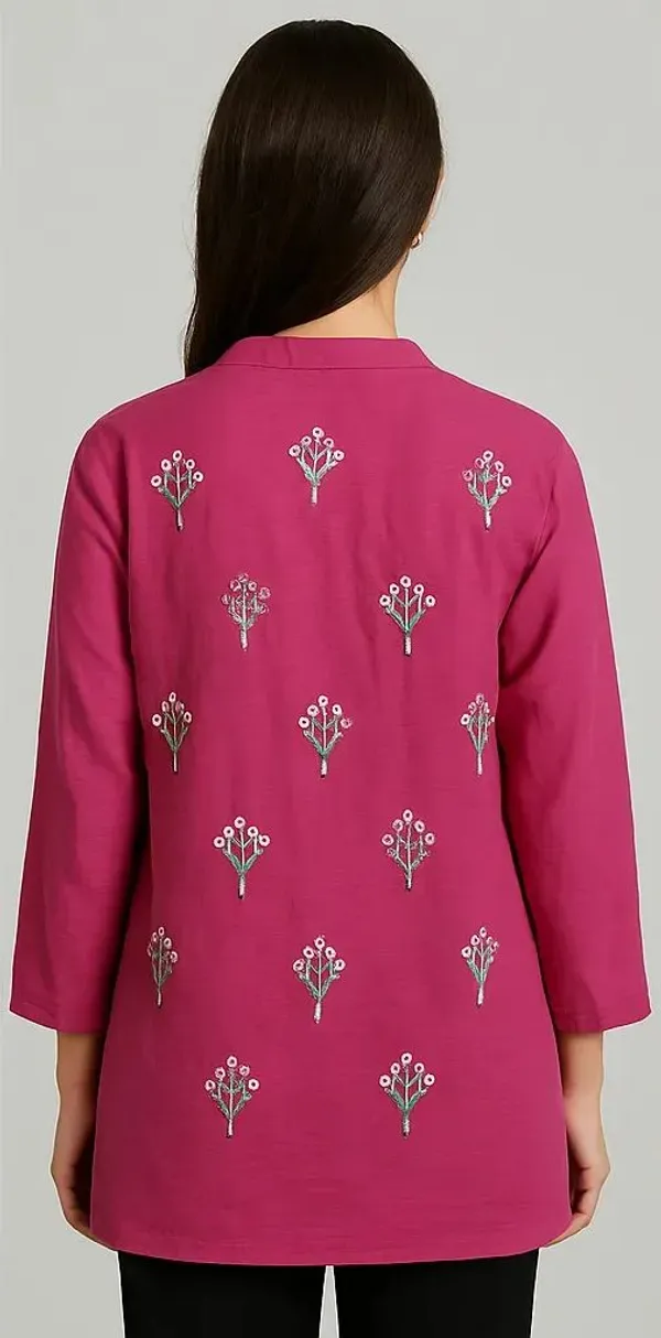 Pink_Cotton_Trendy_Western_Wear_Top_&_Tunic_For_Women