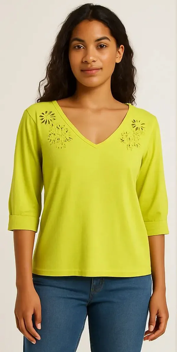 Yellow_Cotton_Trendy_Western_Wear_Top_&_Tunic_For_Women
