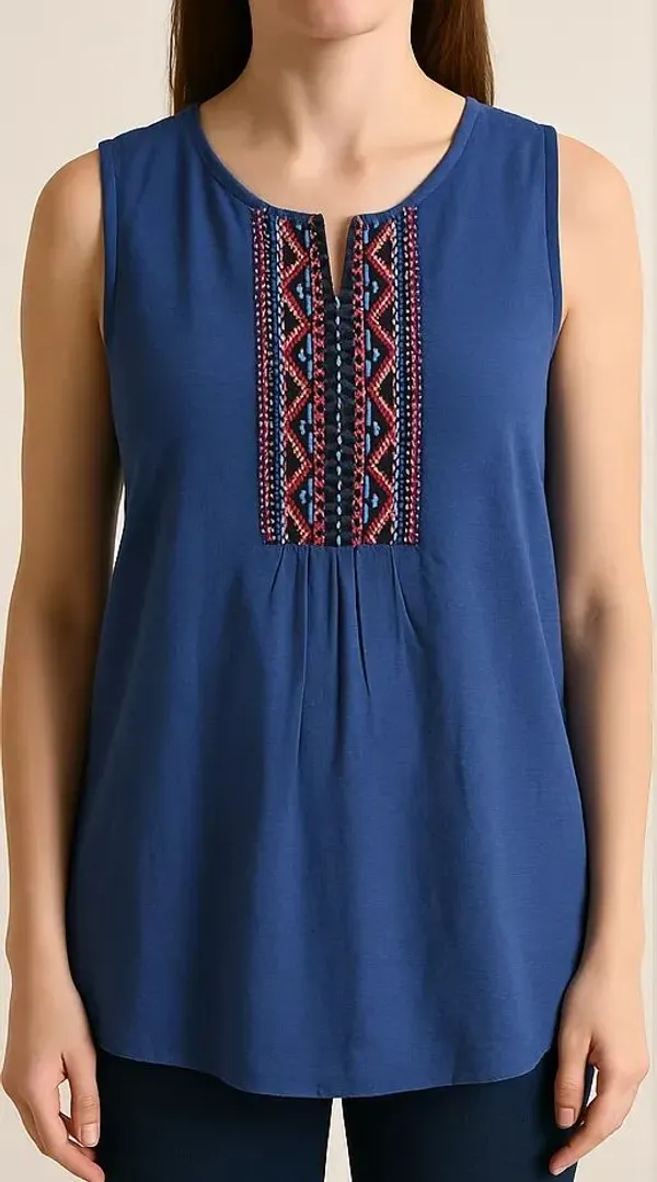 Blue_Cotton_Trendy_Western_Wear_Top_&_Tunic_For_Women